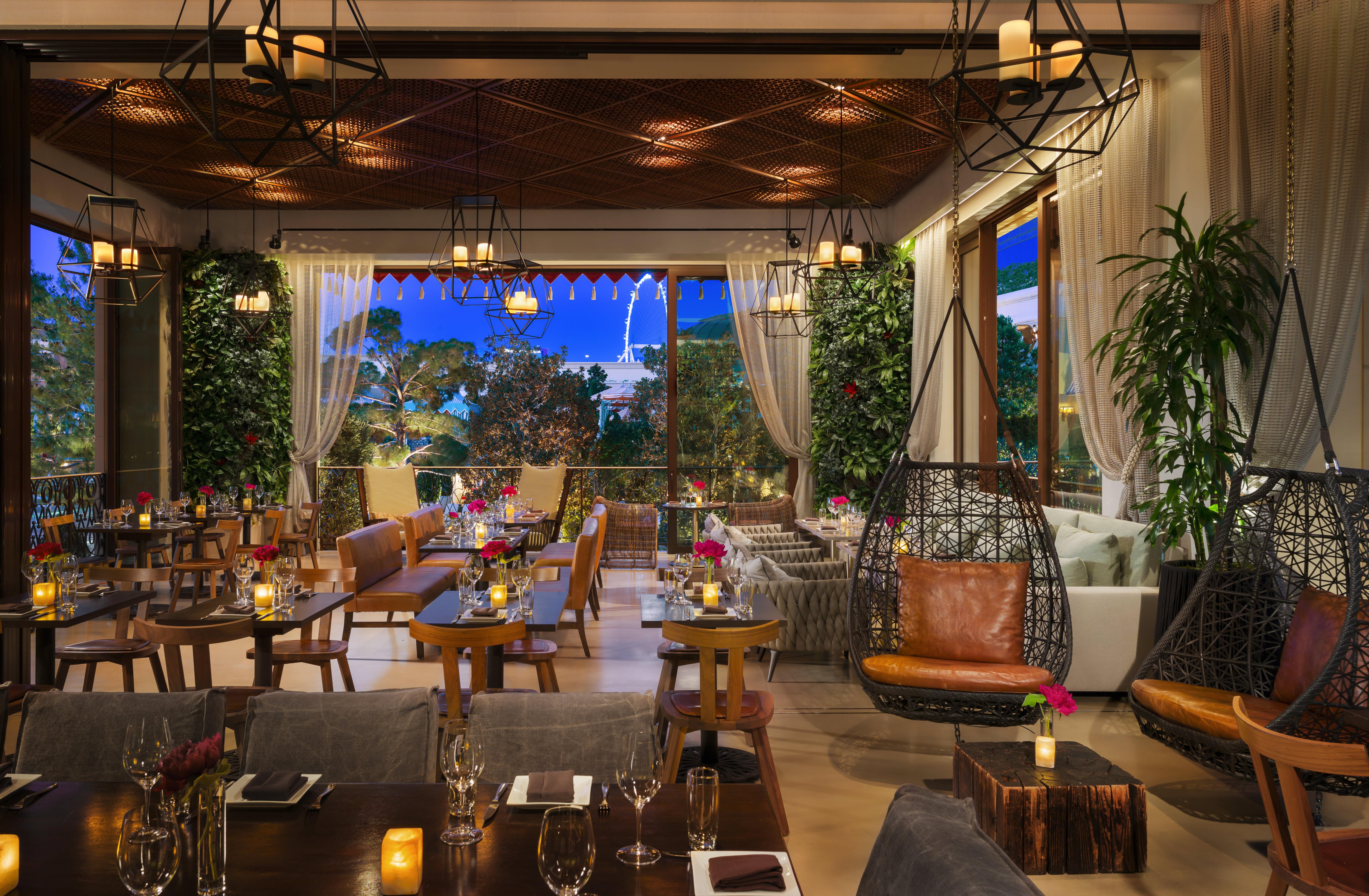 Wynn Las Vegas Esterno foto The patio at the Wynn