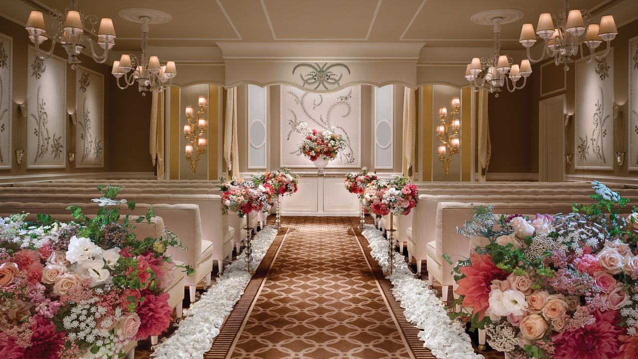 Wynn Las Vegas Esterno foto The interior of the Las Vegas chapel